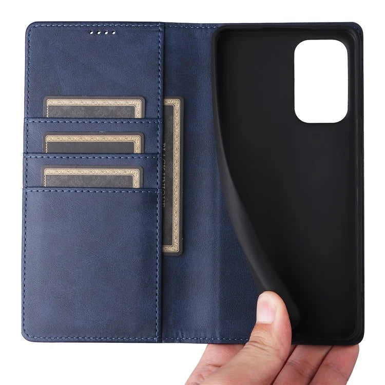 For Samsung Galaxy A53 5G Case PU Leather RFID Blocking Phone Cover Magnetic Closing