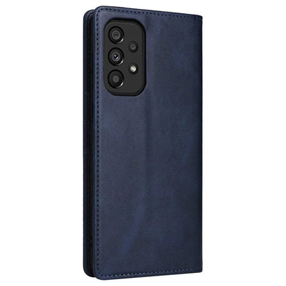 For Samsung Galaxy A53 5G Case PU Leather RFID Blocking Phone Cover Magnetic Closing
