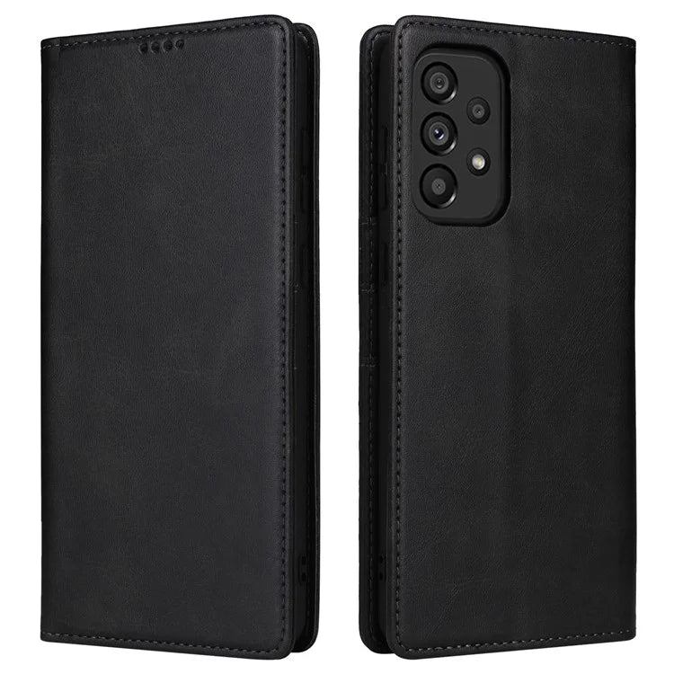 For Samsung Galaxy A53 5G Case PU Leather RFID Blocking Phone Cover Magnetic Closing