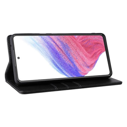 For Samsung Galaxy A53 5G Case PU Leather RFID Blocking Phone Cover Magnetic Closing