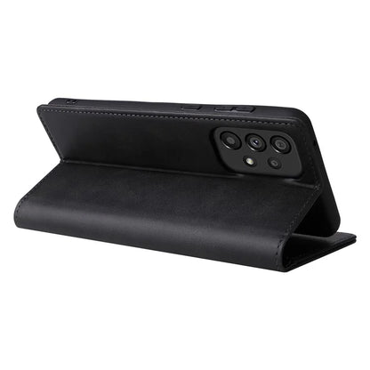 For Samsung Galaxy A53 5G Case PU Leather RFID Blocking Phone Cover Magnetic Closing