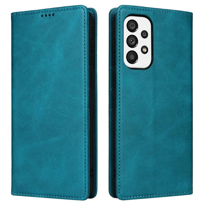 For Samsung Galaxy A73 5G Case RFID Blocking PU Leather Flip Phone Cover Stand