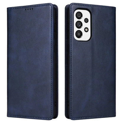 For Samsung Galaxy A73 5G Case RFID Blocking PU Leather Flip Phone Cover Stand