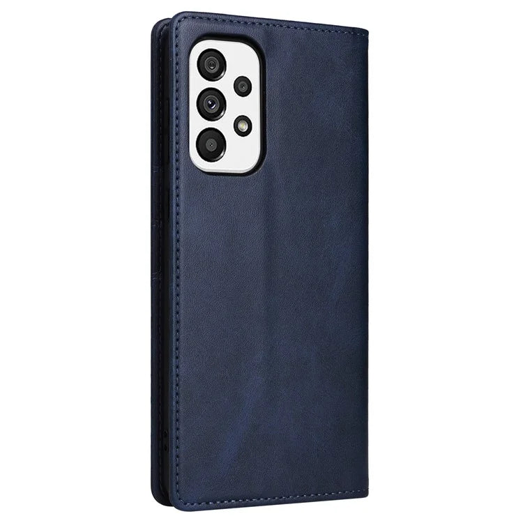 For Samsung Galaxy A73 5G Case RFID Blocking PU Leather Flip Phone Cover Stand
