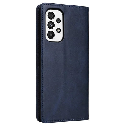 For Samsung Galaxy A73 5G Case RFID Blocking PU Leather Flip Phone Cover Stand