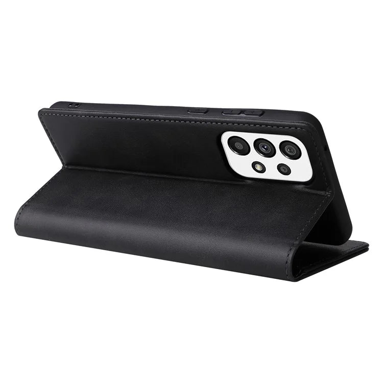 For Samsung Galaxy A73 5G Case RFID Blocking PU Leather Flip Phone Cover Stand