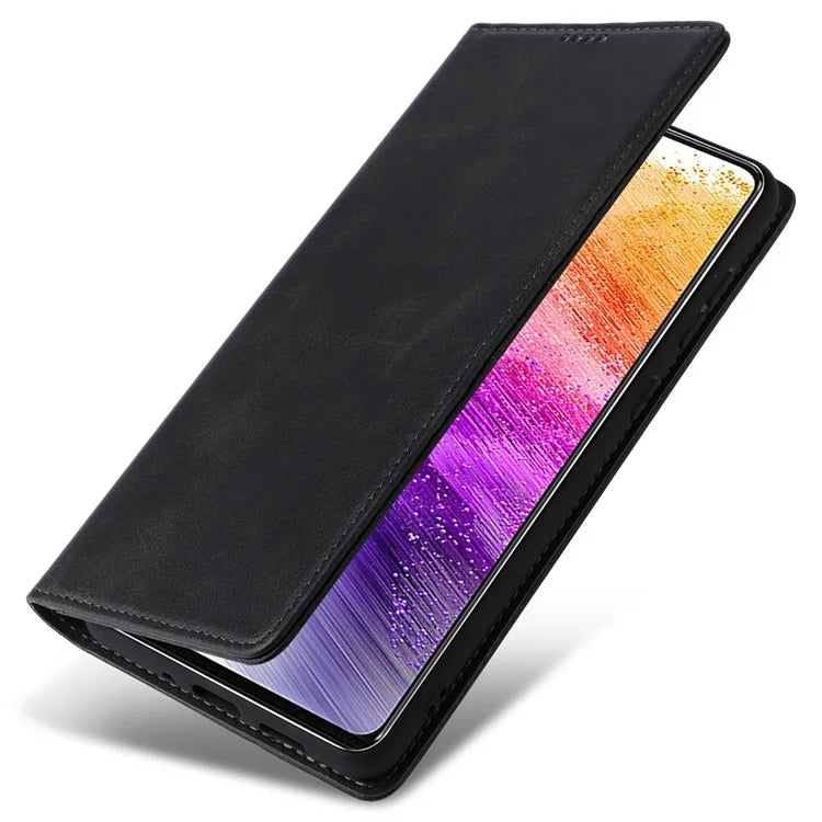 For Samsung Galaxy A73 5G Case RFID Blocking PU Leather Flip Phone Cover Stand