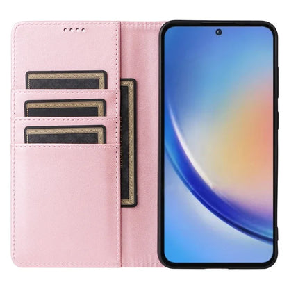 For Samsung Galaxy A35 5G Case RFID Blocking Wallet Flip Leather Phone Cover
