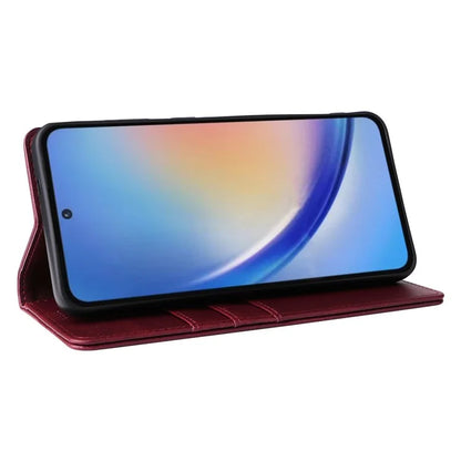 For Samsung Galaxy A35 5G Case RFID Blocking Wallet Flip Leather Phone Cover