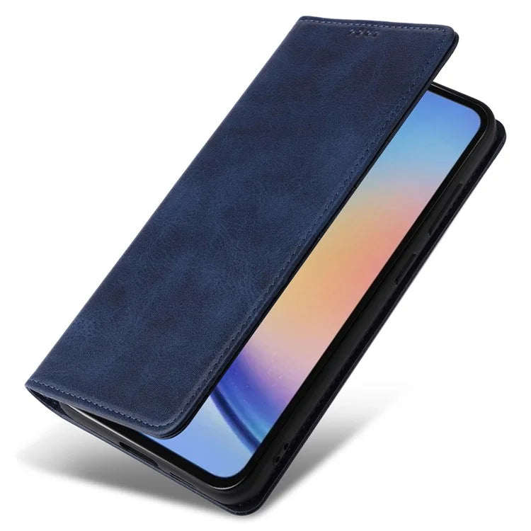 For Samsung Galaxy A35 5G Case RFID Blocking Wallet Flip Leather Phone Cover