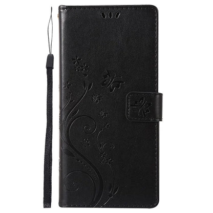 For Samsung Galaxy M55 5G / C55 5G / F55 5G Case Wallet Butterfly Floral PU Leather Phone Cover