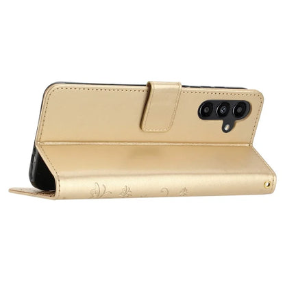 For Samsung Galaxy M55 5G / C55 5G / F55 5G Case Wallet Butterfly Floral PU Leather Phone Cover