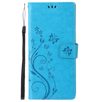 For Samsung Galaxy M55 5G / C55 5G / F55 5G Case Wallet Butterfly Floral PU Leather Phone Cover