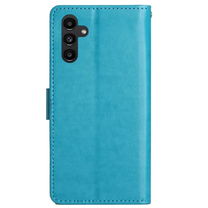 For Samsung Galaxy M55 5G / C55 5G / F55 5G Case Wallet Butterfly Floral PU Leather Phone Cover