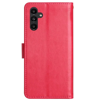 For Samsung Galaxy M55 5G / C55 5G / F55 5G Case Wallet Butterfly Floral PU Leather Phone Cover