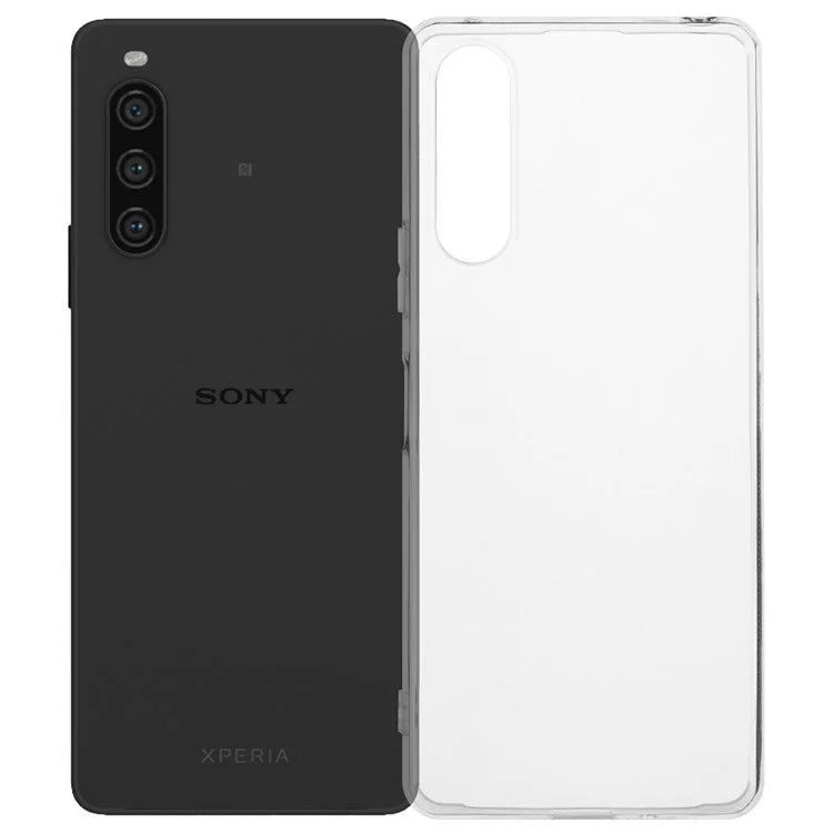 X-LEVEL for Sony Xperia 10 V 5G Case Slim Transparent TPU Phone Cover