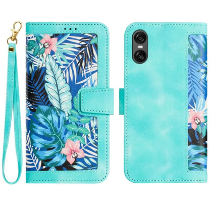 For Sony Xperia 10 VI Case Card Holder PU Leather Phone Cover Pattern Printed
