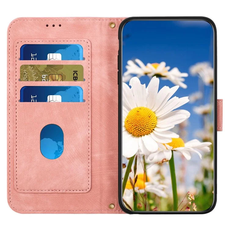 For Sony Xperia 10 VI Case Card Holder PU Leather Phone Cover Pattern Printed