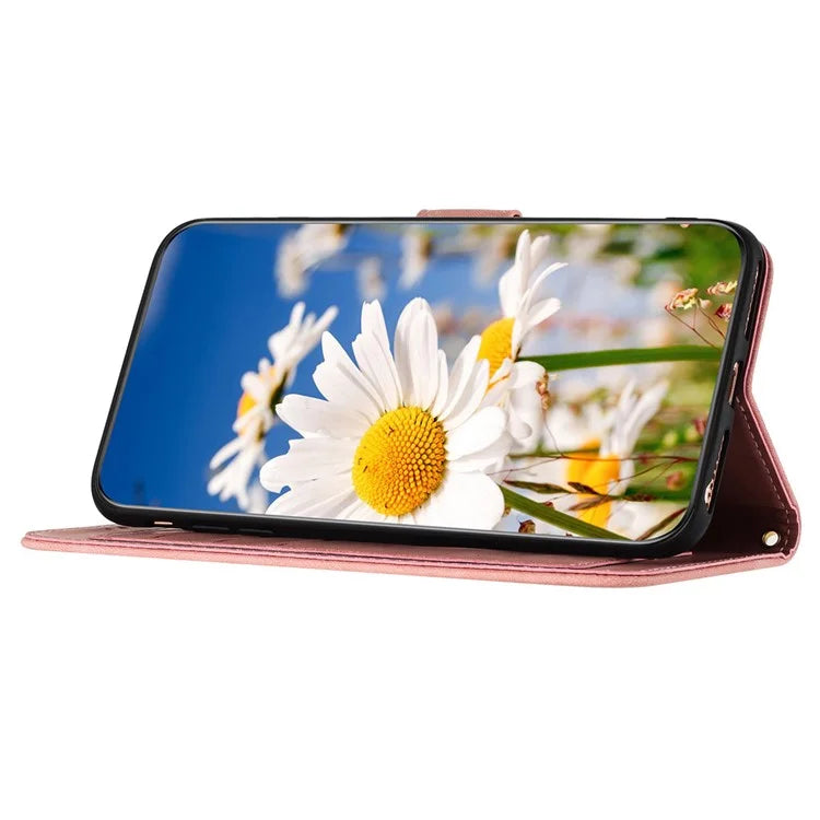 For Sony Xperia 10 VI Case Card Holder PU Leather Phone Cover Pattern Printed