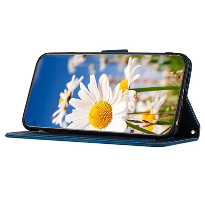 For Sony Xperia 10 VI Case Card Holder PU Leather Phone Cover Pattern Printed