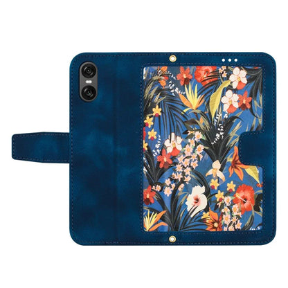 For Sony Xperia 10 VI Case Card Holder PU Leather Phone Cover Pattern Printed