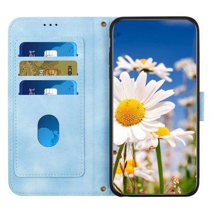 For iPhone 16 Pro Max Case Card Holder Pattern Printed PU Leather Phone Cover
