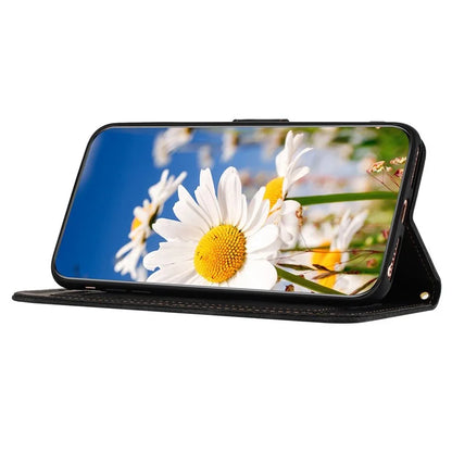 For iPhone 16 Pro Max Case Card Holder Pattern Printed PU Leather Phone Cover