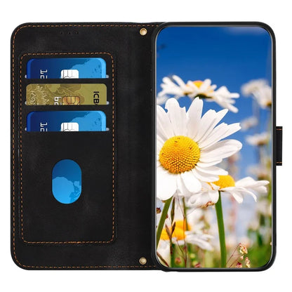 For Sony Xperia 10 V Case Pattern Print Leather Phone Cover with Hand Strap