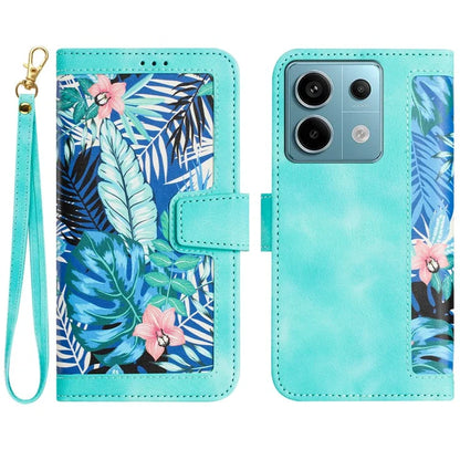 For Xiaomi Redmi Note 13 5G Case Pattern Printing Leather Phone Cover