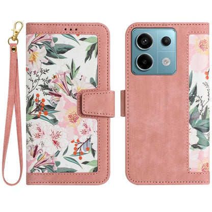 For Xiaomi Redmi Note 13 5G Case Pattern Printing Leather Phone Cover