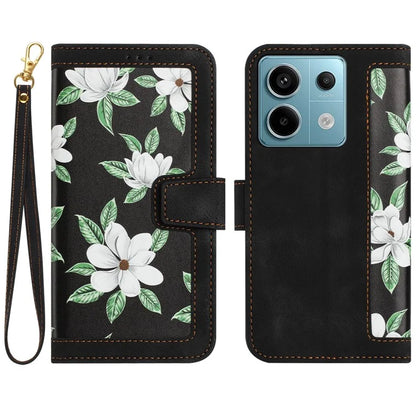 For Xiaomi Redmi Note 13 5G Case Pattern Printing Leather Phone Cover