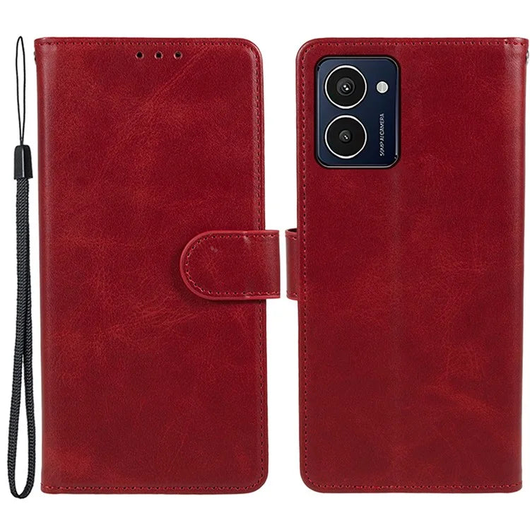 For HMD Pulse Pro Case Calf Texture Business Flip Leather Phone Cover