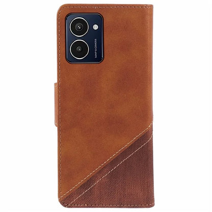 For HMD Pulse Pro Case Texture Splicing Leather Full Protection Phone Cover