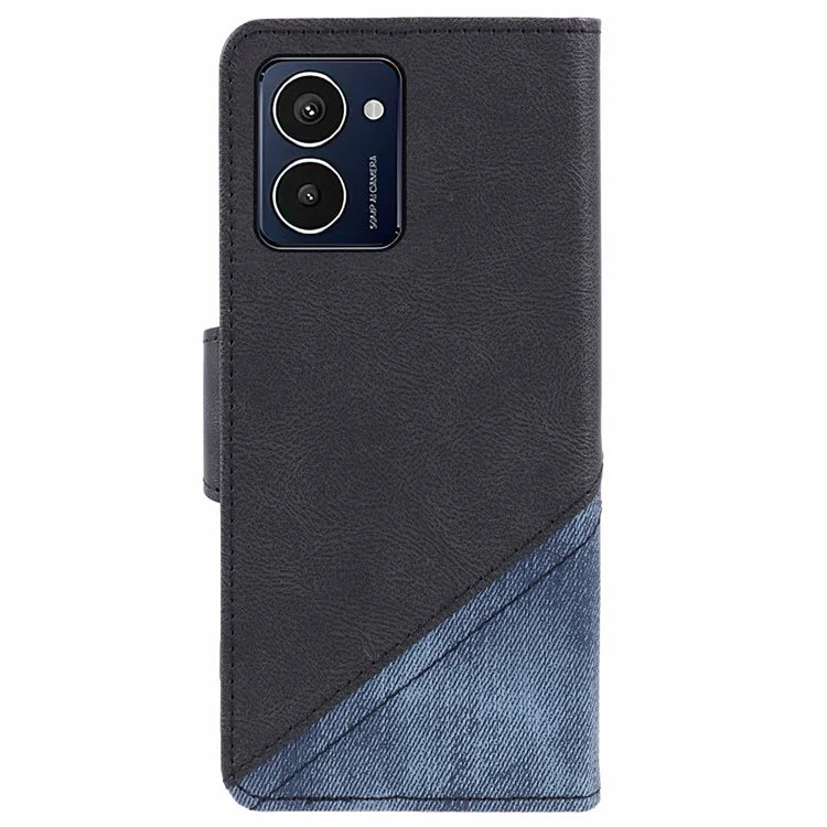 For HMD Pulse Pro Case Texture Splicing Leather Full Protection Phone Cover
