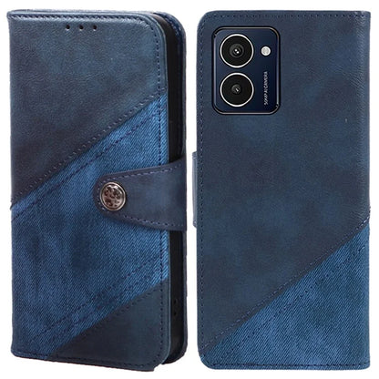 For HMD Pulse Pro Case Texture Splicing Leather Full Protection Phone Cover