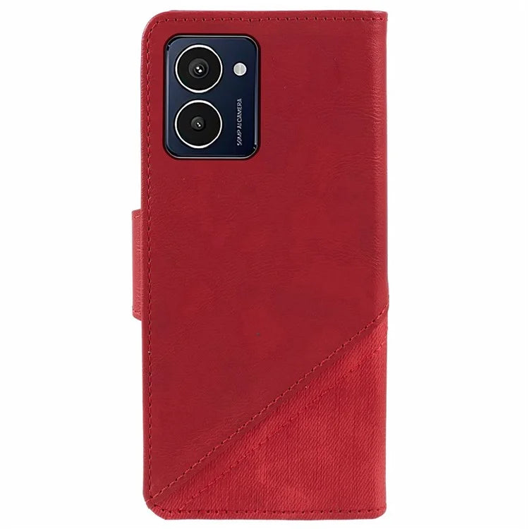 For HMD Pulse Pro Case Texture Splicing Leather Full Protection Phone Cover