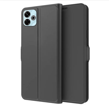 For Xiaomi Redmi 13 4G / Note 13R 5G / Poco M6 4G Case PU Leather Phone Cover with Card Holder