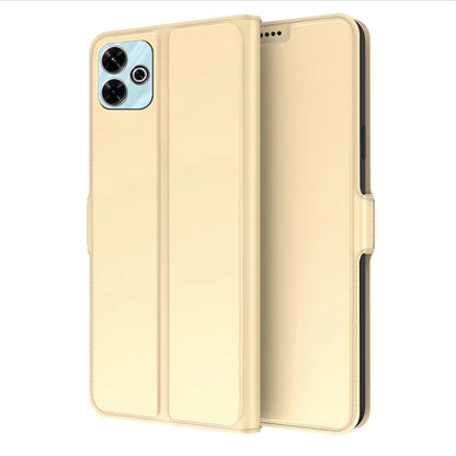 For Xiaomi Redmi 13 4G / Note 13R 5G / Poco M6 4G Case PU Leather Phone Cover with Card Holder