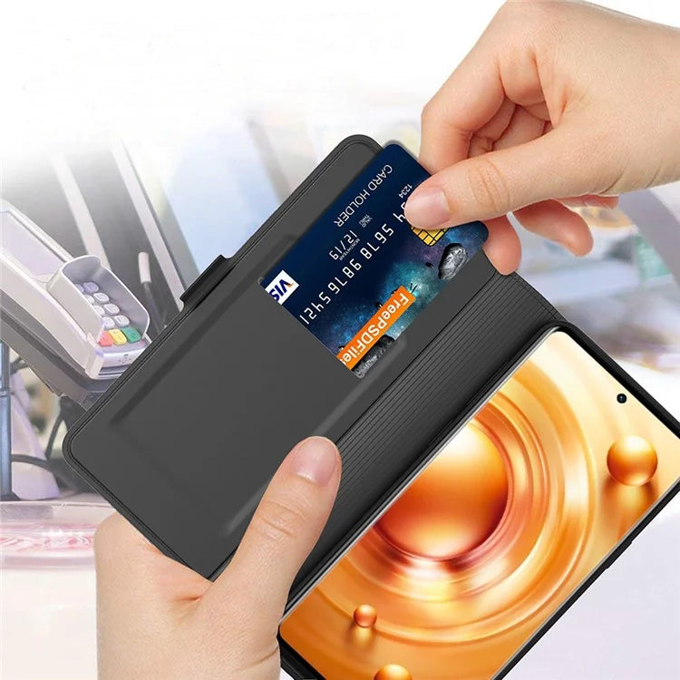 For vivo S19 5G Case with TPU Shockproof Shell Leather Phone Cover