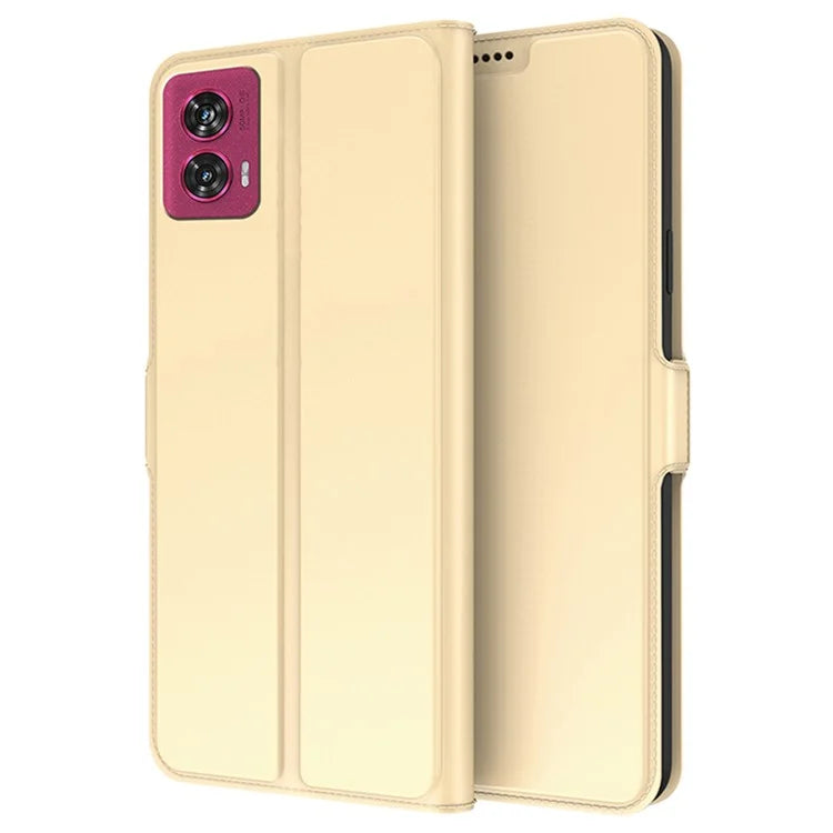 For Motorola Edge 50 Fusion 5G Case Folio Stand View Leather Phone Cover
