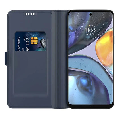 For Motorola Edge 50 Fusion 5G Case Folio Stand View Leather Phone Cover