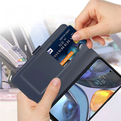 For Motorola Edge 50 Fusion 5G Case Folio Stand View Leather Phone Cover