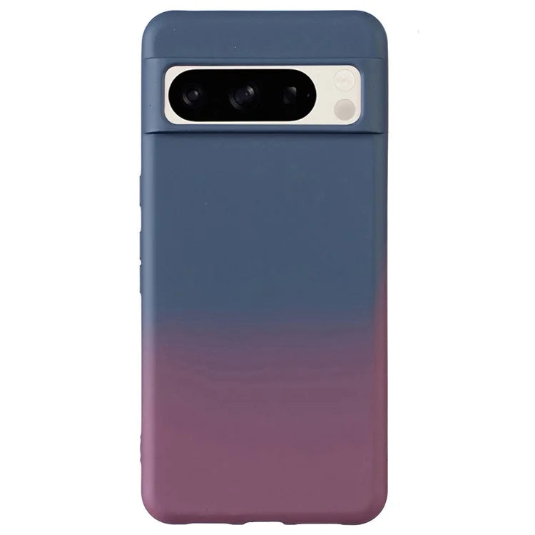 For Google Pixel 8 Pro Case TPU Shockproof Phone Cover Aesthetic Gradient Color