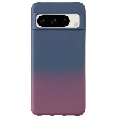 For Google Pixel 8 Pro Case TPU Shockproof Phone Cover Aesthetic Gradient Color