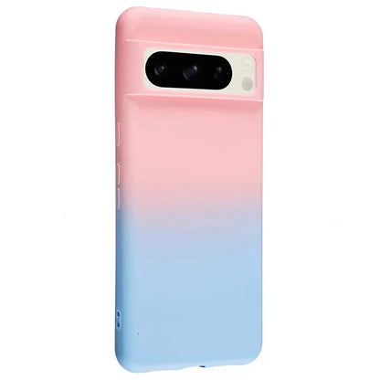 For Google Pixel 8 Pro Case TPU Shockproof Phone Cover Aesthetic Gradient Color