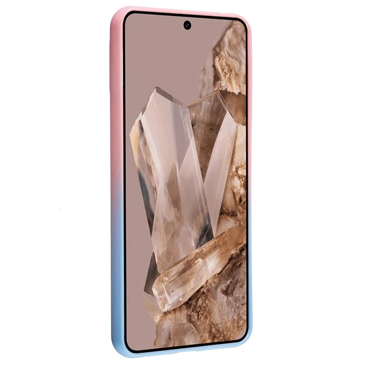 For Google Pixel 8 Pro Case TPU Shockproof Phone Cover Aesthetic Gradient Color