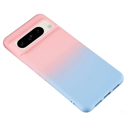 For Google Pixel 8 Pro Case TPU Shockproof Phone Cover Aesthetic Gradient Color