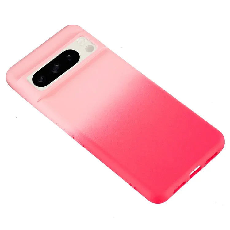 For Google Pixel 8 Pro Case TPU Shockproof Phone Cover Aesthetic Gradient Color