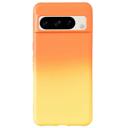 For Google Pixel 8 Pro Case TPU Shockproof Phone Cover Aesthetic Gradient Color