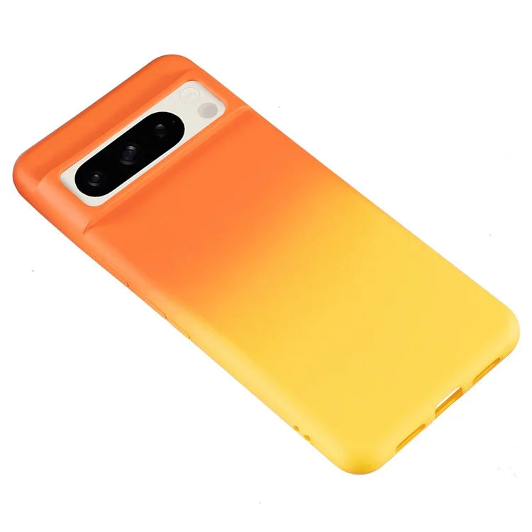 For Google Pixel 8 Pro Case TPU Shockproof Phone Cover Aesthetic Gradient Color